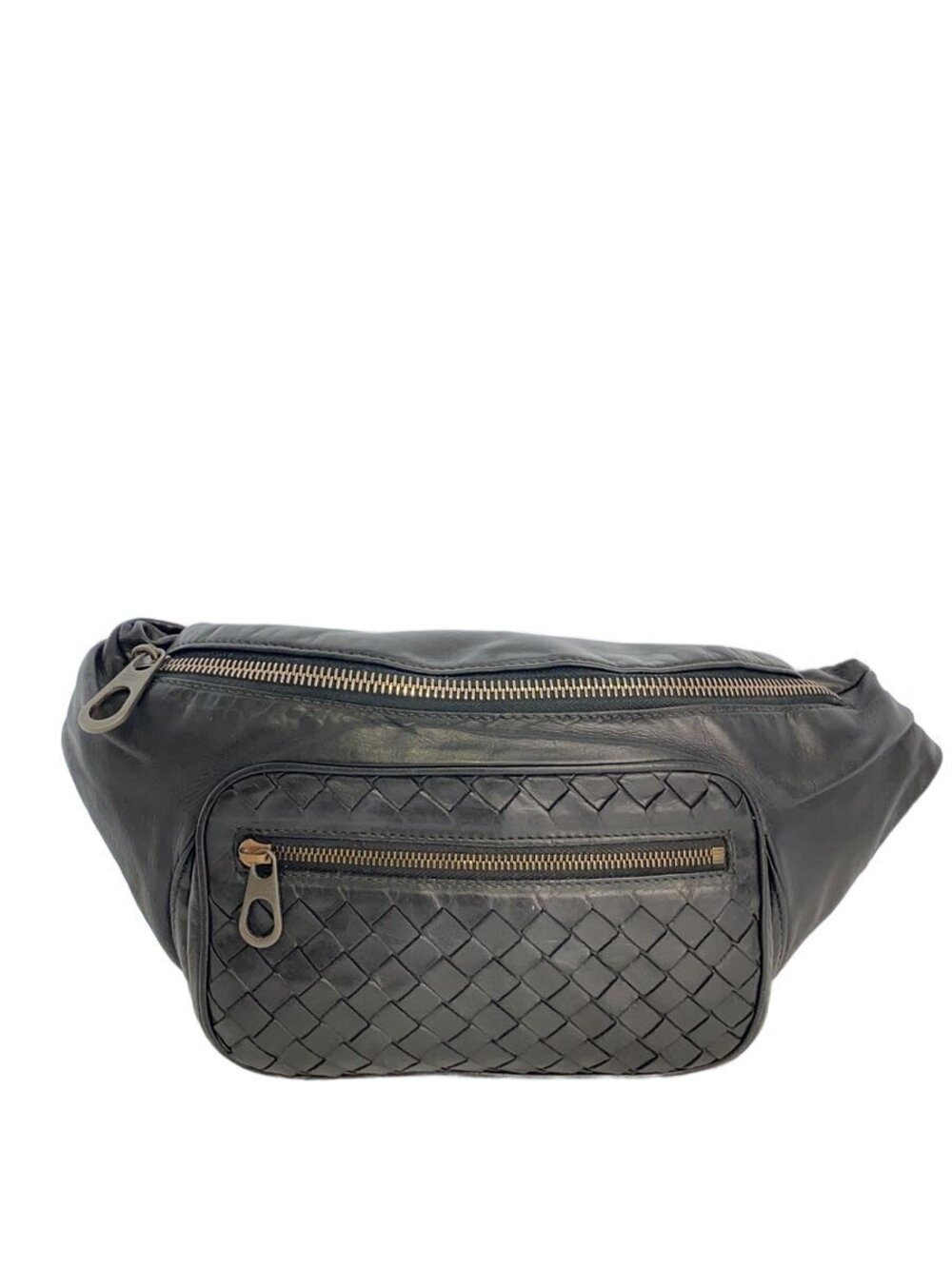 Bottega Veneta Waist Bag Body Leather Black